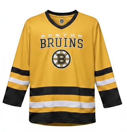 Children's NHL Boston Bruins Wordmark Fan Jersey Shirt Basic