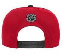Kids NHL Chicago Blackhawks Cap Core Snapback Red