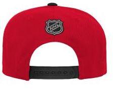 Kids NHL Chicago Blackhawks Cap Core Snapback Red