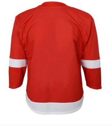 Maillot réplique domicile pour enfant des Blackhawks de Chicago de la LNH, rouge, neutre