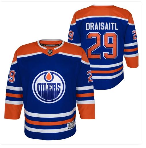 Children's NHL McDavid 97 - Edmonton Oilers Replica Premier Jersey Home