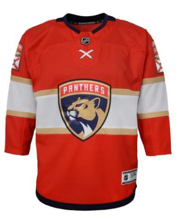 Maillot réplique domicile pour enfant des Blackhawks de Chicago de la LNH, rouge, neutre