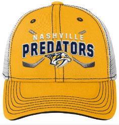 Kinder NHL Nashville Predators Cap LockUp Mesh Snapback