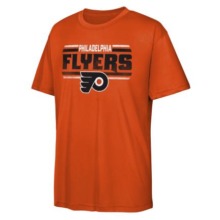 T-shirt APro pour enfants avec bannière des Blackhawks de Chicago de la LNH