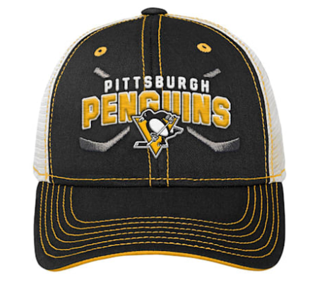 Kinder NHL Pittsburgh Penguins Cap LockUp Mesh Snapback