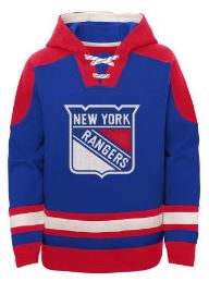Kinder NHL New York Rangers Hockey Hood Double Stripes