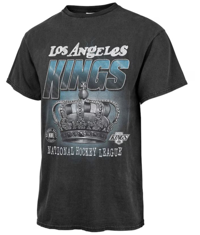 NHL Los Angeles Kings &#39;47 Vintage Graphic Carbonite T-Shirt