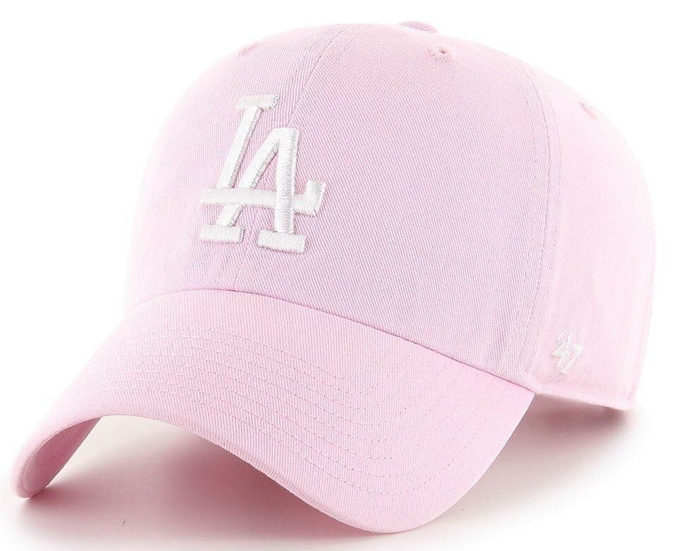 MLB Los Angeles Dodgers &#39;47 CLEAN UP - Petal Pink