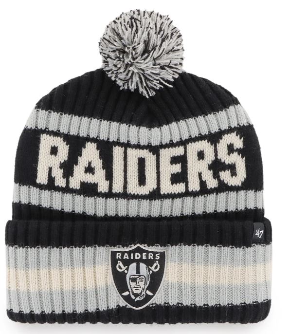 NFL Las Vegas Raiders Bering '47 Cuff Knit