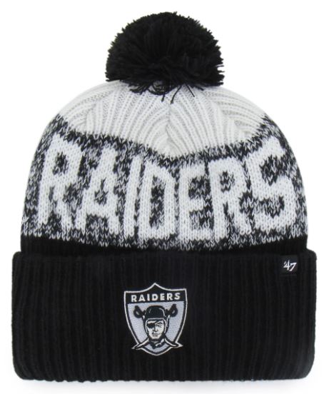 NFL Las Vegas Raiders Bone Chill '47 Cuff Knit