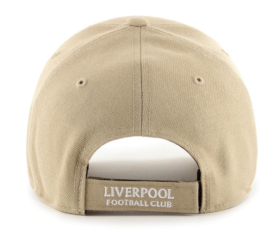Liverpool FC Logo White &#39;47 MVP Khaki