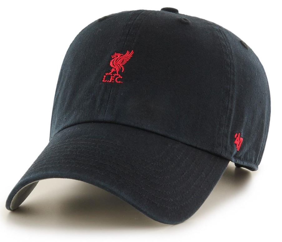 Liverpool FC Base Runner &#39;47 CLEAN UP Logo Red - Black