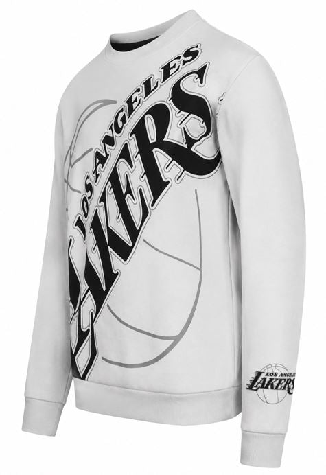NBA Los Angeles Lakers Hollister Fleece Pullover - Grey