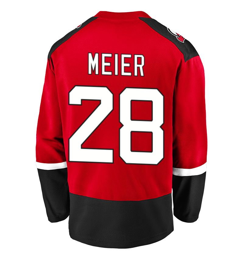 NHL Meier 28 - New Jersey Devils Fan Jersey Basic - Home