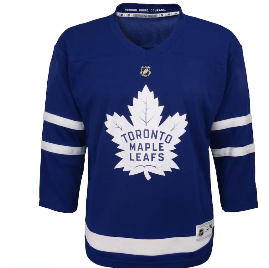 Kinder NHL Matthew 34 - Toronto Maple Leafs Jersey Home - Boy (98-116)