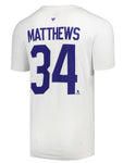 NHL Matthews 34 - Toronto Maples Leafs T-Shirt - White