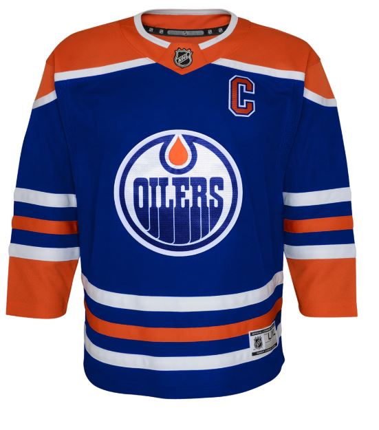 Kinder NHL McDavid 97 - Edmonton Oilers Jersey Home - Infant (2-4 Years)