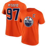 NHL McDavid 97 - Edmonton Oilers T-Shirt - Orange