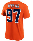 NHL McDavid 97 - Edmonton Oilers T-Shirt - Orange