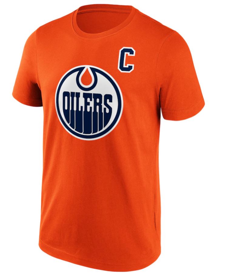 NHL McDavid 97 - Edmonton Oilers T-Shirt - Orange
