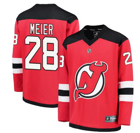 NHL New Jersey Devils - Meier 28 Breakaway Home Premier Jersey