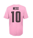 Kinder MLS Messi 10 - Inter Miami CF T-Shirt - Pink