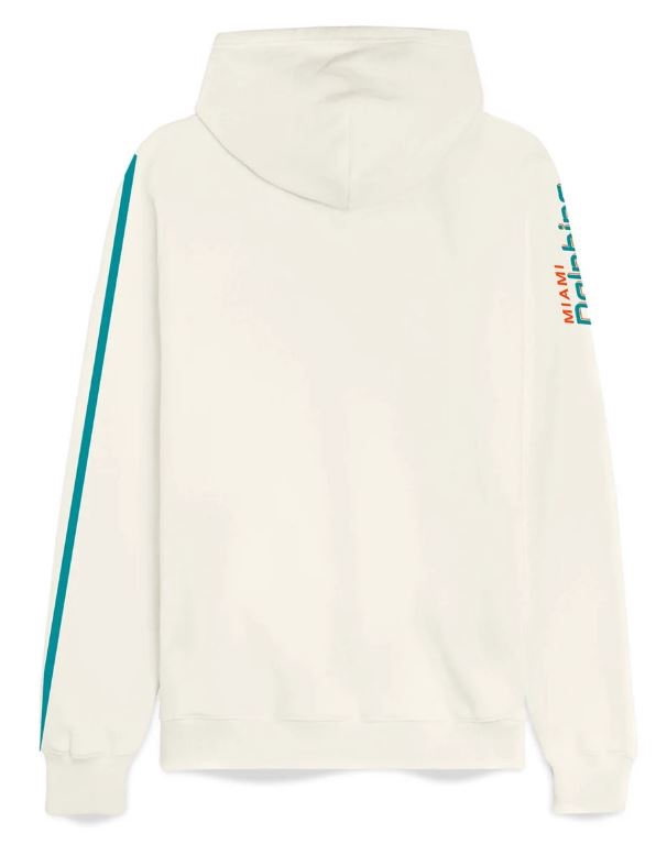 NFL Miami Dolphins Fleece Hoodie - White