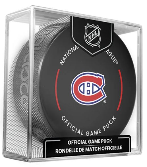 NHL Montreal Canadiens Official Game Puck 2025-26