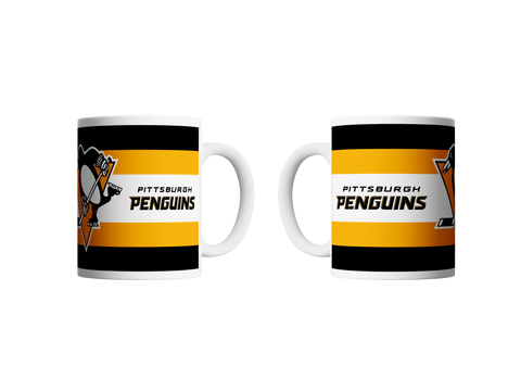 NHL Pittsburgh Penguins - Tasse Stripes