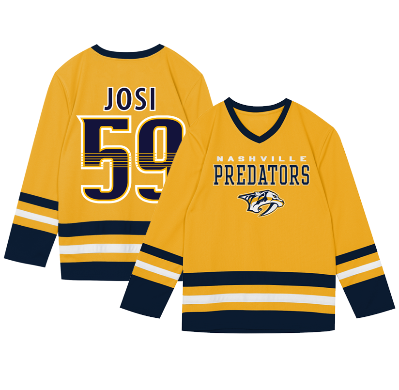 Kinder NHL Josi 59 - Nashville Predators Wordmark Fan Jersey Shirt Basic