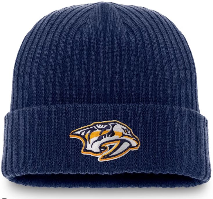 NHL Nashville Predators Ribbed Core Cuffed Knit