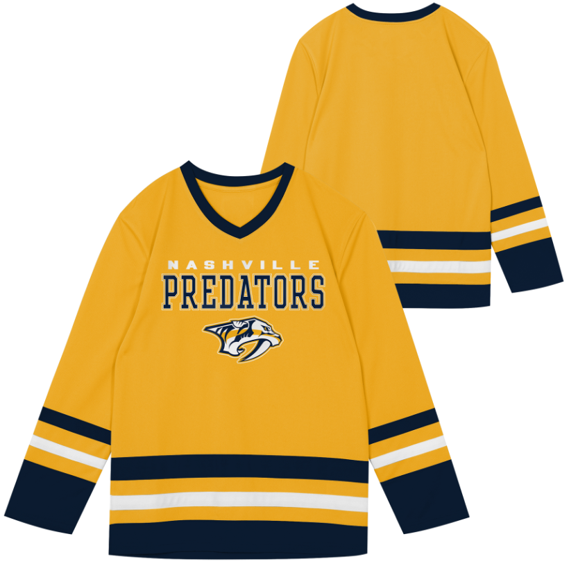Kinder NHL Nashville Predators Wordmark Fan Jersey Shirt Basic