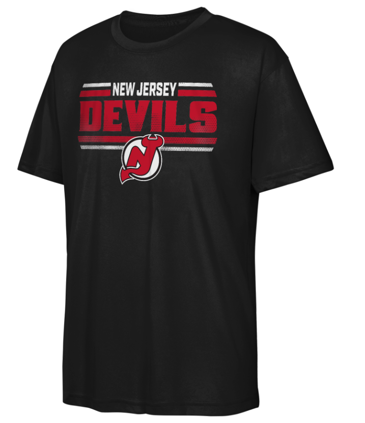 T-shirt APro pour enfants avec bannière des Blackhawks de Chicago de la LNH