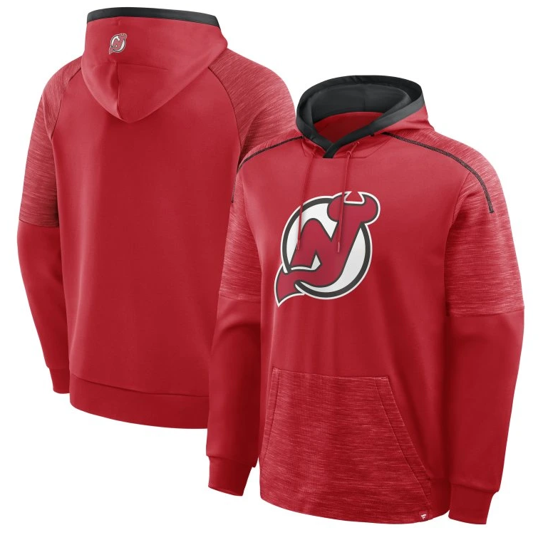 NHL New Jersey Devils Duplex Iconic Head Fleece Hoodie