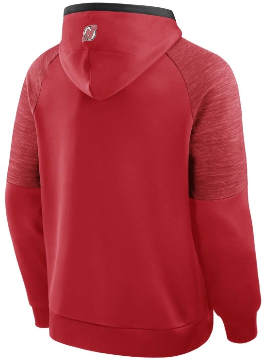 NHL New Jersey Devils Duplex Iconic Head Fleece Hoodie