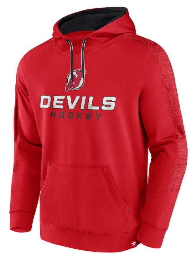 NHL New Jersey Devils Iconic Fleece Hoodie (Size XL/2XL/ 3XL only)