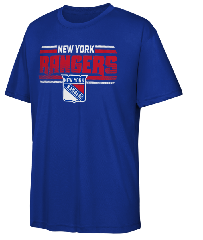 T-shirt APro pour enfants avec bannière des Blackhawks de Chicago de la LNH