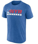 NHL New York Rangers Playmaker T-Shirt - Blue