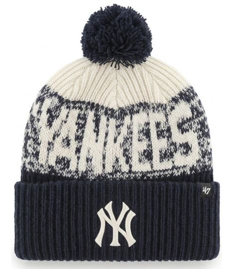 MLB New York Yankees Bone Chill '47 Cuff Knit - Dark Navy