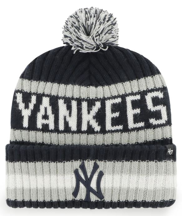 MLB New York Yankees Bering '47 Cuff Knit - Dark Navy