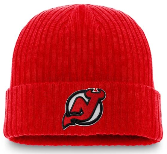 NHL New Jersey Devils Ribbed Core Cuffed Knit