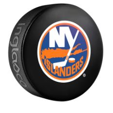 NHL New York Islanders Logo Puck