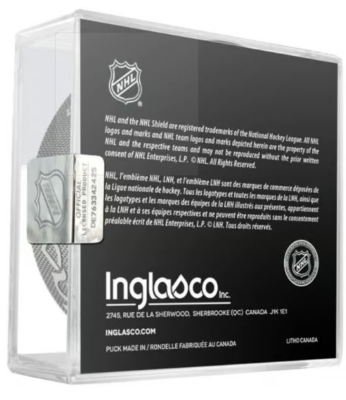 NHL Montreal Canadiens Official Game Puck 2025-26