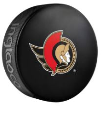 Rondelle avec logo script des Red Wings de Détroit de la LNH