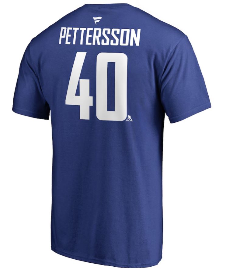 NHL Petterson 40 - Vancouver Canucks T-Shirt (Size L only)
