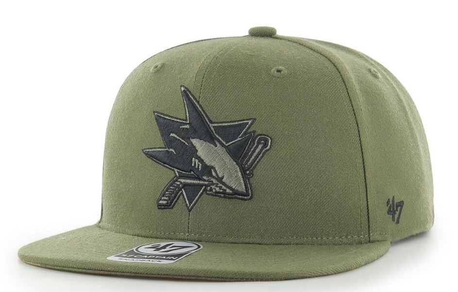 NHL San Jose Sharks Ballpark &#39;47 CAPTAIN Camo