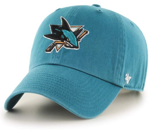 NHL San Jose Sharks '47 CLEAN UP - Teal