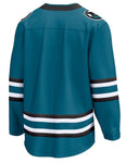 NHL San Jose Sharks - Breakaway Home Premier Jersey - Neutral Teal (L only)