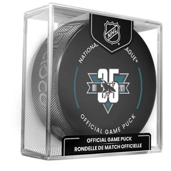 Rondelle avec logo des Oilers d'Edmonton de la LNH