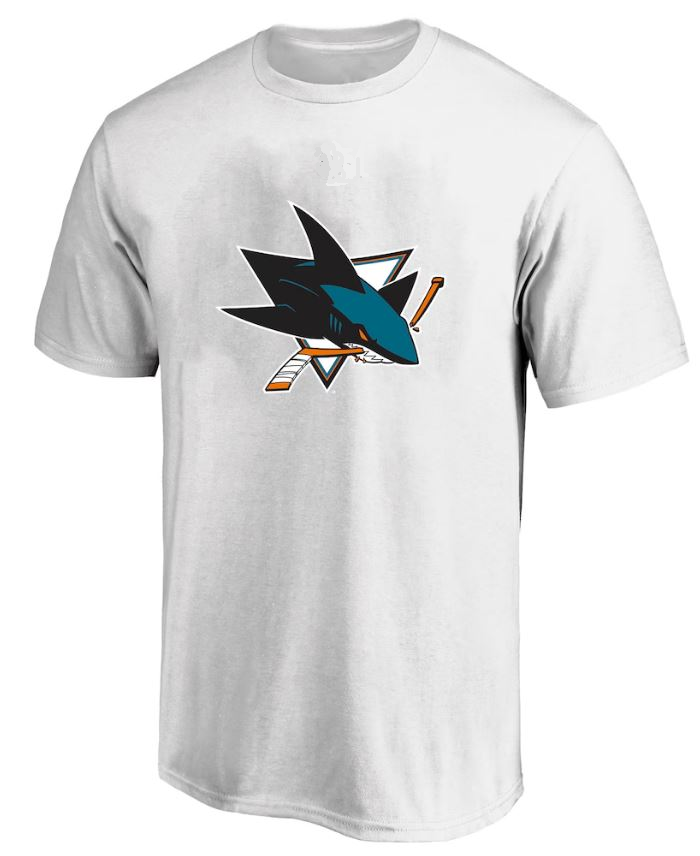 NHL San Jose Sharks '47 SPLITTER T-Shirt White